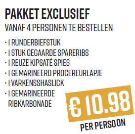 bbq exclusief basis