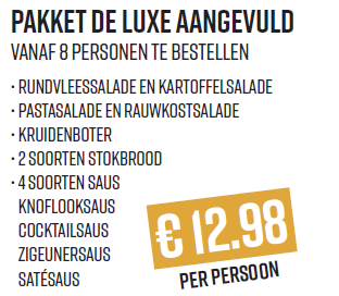 bbq luxe aangevuld
